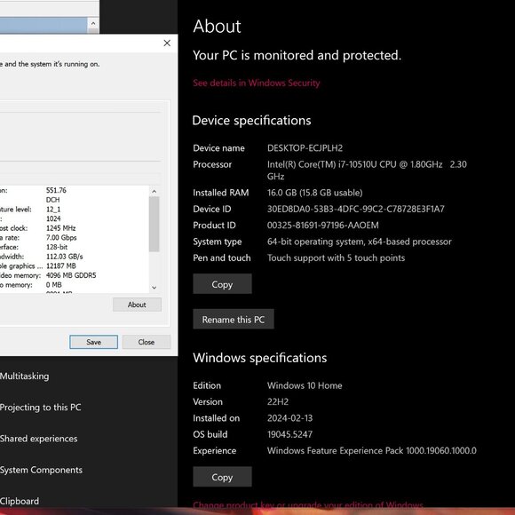 Asus Zenbook 15" (4K | Core i7 | GTX 1650) - Picture 8 of 8
